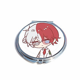 Gương cầm tay IN HÌNH Todoroki Shoto Học Viện Anh Hùng anime chibi đáng yêu