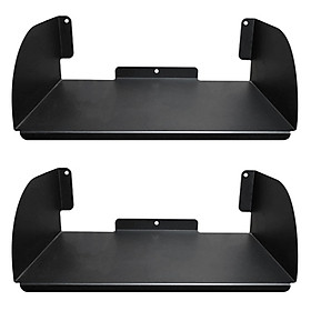 Combo 2 Kệ Sách Treo Tường Smlife Chữ D 60 (60 x 25 x 15 cm) - Trắng