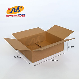 Nơi bán 20x16x6.5 - Combo 20 thùng giấy gói hàng, thùng carton - Giá Từ -1đ