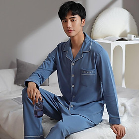 Bộ PIJAMA CAO CẤP chất liệu cotton SIÊU MỀM MỊN, Full size L-3XL, trơn màu phù hợp mọi lứa tuổi
