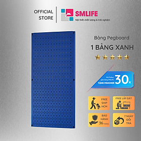 Mua Bảng treo dụng cụ SMLIFE Pegboard đứng 80×40 – Xanh