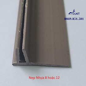 Mua Nẹp Nhựa dùng cho nẹp kết thúc F9 hoặc F12  nẹp chống trơn nhôm  nẹp trang trí  Nẹp sàn gỗ  nẹp sàn  thanh dài 2m5