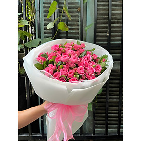Mua  Hoa tươi 100%  Bó hoa hồng chùm Sofia - tùy chọn màu giấy gói  miễn phí thiệp tặng kèm cùng lời nhắn