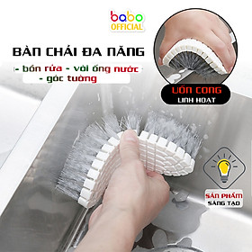 Mua Bàn chải cọ rửa bếp có thể uốn cong đa năng bàn chải hồ bơi sàn gạch bồn tắm quần áo phòng tắm không có góc chết TB17