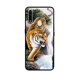 Ốp Lưng in cho Oppo A8 Mẫu Nền Hổ Mẫu 2 - Hàng Chính Hãng