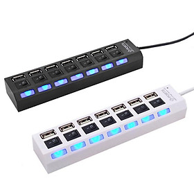 BỘ CHIA 7 CỔNG USB HUB 2.0 CÓ CÔNG TẮC- GIAO NGẪU NHIÊN