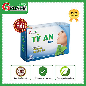 Thực phẩm bảo vệ sức khỏe Viên uống TỶ AN Hỗ trợ giải cảm, giảm tiết dịch mũi, hỗ trợ giảm các triệu chứng viêm mũi dị ứng, viêm xoang Hộp 30 viên