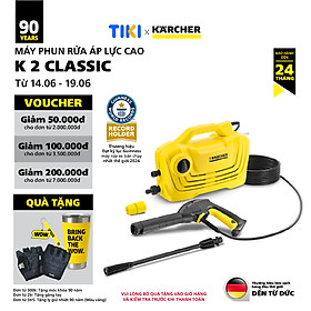 Máy phun rửa áp lực cao Karcher K2 Classic 