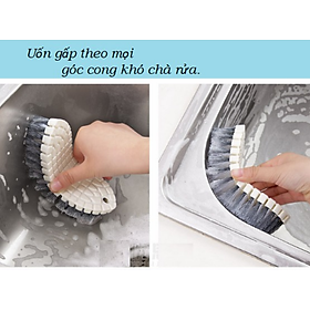 Mua Bàn chải vệ sinh đa năng có thể uốn cong phù hợp mợi bề mặt cần làm sạch G391-BCUonCong