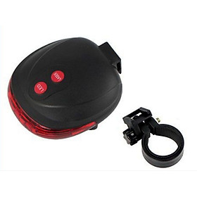Đèn hậu cảnh báo xe đạp gắn phía sau siêu sáng giúp đạp xe an toàn ban đêm,nhiều chế độ chỉnh - Hàng chính hãng