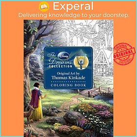 Sách - Disney Dreams Collection Thomas Kinkade Studios Coloring Book by Thomas Kinkade (paperback)