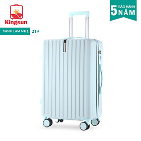 Vali kéo du lịch cao cấp bảo hành chính hãng Size 24inch-KS 219 - Xanh lam nhạt