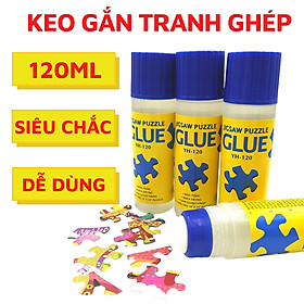 Keo Dán Tranh Ghép Hình 120ml/Keo Dán Puzzle/Keo Dán Jigsaw Puzzle Glue