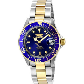Đồng Hồ Cơ Tự Động Invicta 8928 Pro Diver Bằng Thép Không Gỉ Mạ Vàng Và Bạc