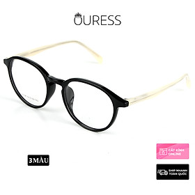 Gọng kính nhựa dẻo tr90 thời trang nam nữ Ouress CA1636