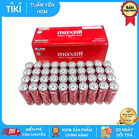 Mua Pin Maxell Super Đỏ - Hộp 40 Viên Pin Tiểu AA (2A) 1.5V