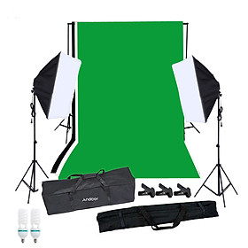 Bộ Sản Phẩm Đèn Và Phông Nền Chụp Ảnh Cho Studio Andoer