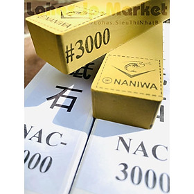 Đá Mài Nhật Bản Naniwa "Mặt Tinh - Mài Siêu Bén " Cỡ Nhỏ NAC: #3000 | Kích Thước 133x28x18mm | Độ Sắc Bén Cao