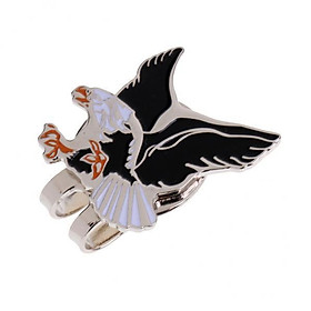 3-5pack Cool Eagle Alloy Golf Ball Marker Magnetic with Hat Clip Golfer Gift