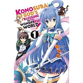 Sách - Konosuba: God's Blessing on This Wonderful World!, Vol. 1 (manga) by Natsume Akatsuki (US edition, paperback)