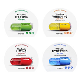 Combo 4 Mặt Nạ Dưỡng Da Banobagi Vita Genic Jelly Mask (30ml x 4)