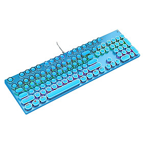 Ergonomic 104 Keys Mechanical Gaming Keyboard USB Wired for Game Computer PC