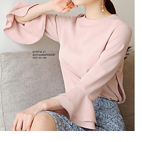 Q750720 ÁO KIỂU NỮ TAY LOE