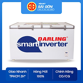 Mua TỦ ĐÔNG MÁT DARLING INVERTER 370 LÍT DMF-3699WSI-2 ĐỒNG (R134A) - hàng chính hãng