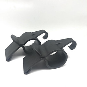 1 Pair Auto Trunk Umbrella Holder Durable Multipurpose Fittings Easy to Install Universal Umbrella Clip for Traveling Shopping Bag