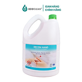 Xịt Khử Trùng Nhanh - Decon Hand Bình 5L - Không Gây Khô Da - Tiết Kiệm