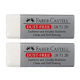 Gôm Faber-Castell-708520G - Dust Free - 187120 We (2 Viên)