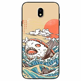 Ốp lưng dành cho Samsung J7 Pro mẫu Cá Shushi Cuộn