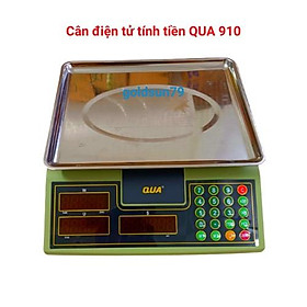 cân điện tử tính tiền QUA-910-30kg/0,5g bán hàng tạp hóa,siêu thị