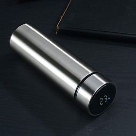 Bình giữ nhiệt nhỏ gọn 500ml, có đèn Led báo nhiệt độ - thích hợp mang theo đi học, đi làm, picnic.