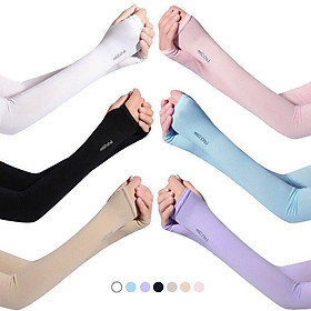 ( Hàng Chuẩn ) Ống Tay Chống Nắng, Găng Tay Chống Nắng Hàn Quốc Chống Tia UV Dành Cho Nam Và Nữ Let's slim