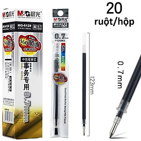 Hộp 20 ruột bút nước 0.7mm M&G - 6128 màu đen