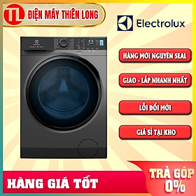 Máy Giặt Cửa Trước Electrolux 10kg UltimateCare 500 - EWF1024P5SB - Giặt hơi nước diệt 99.9% vi khuẩn, không cặn giặt tẩy, tiết kiệm điện hơn 50% [Hàng Chính Hãng]