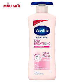 Sữa dưỡng thể Vaseline dưỡng trắng da 725ml