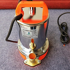 Mua Bơm hút đáy bơm chìm INOX bể cá inox dùng điện 12V 24V công suất