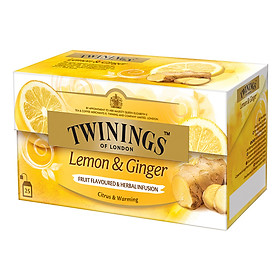 Trà túi lọc Twinings chanh gừng