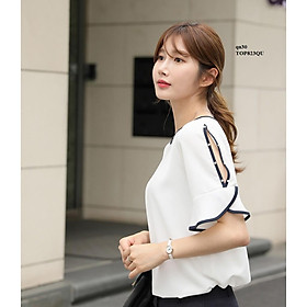 TOP737 ÁO VIỀN NỮ ĐÍNH HẠT