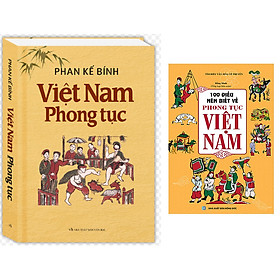 Hình ảnh sách Combo 100 Điều Nên Biết Về Phong Tục Việt Nam+Việt Nam Phong Tục (Tái Bản)