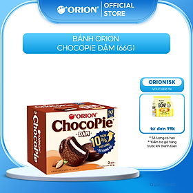 Hộp 2 gói bánh CHOCOPIE ĐẬM Orion 60g (30g x 2 gói/hộp)