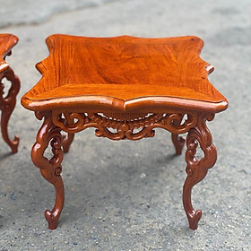 Mua Kỉ chân cong gỗ Hương kê chậu bonsai  cây cảnh cực đẹp ( 25x25x25)