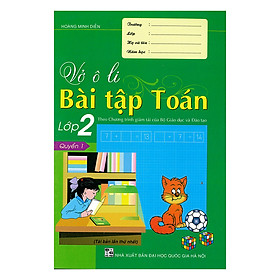 Vở Ô Li Bài Tập Toán Lớp 2 - Quyển 1