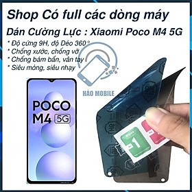 Dán cường lực dẻo nano Xiaomi Poco M4 5G