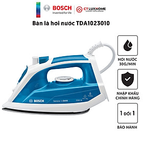 Mua Bàn là hơi nước  Bàn ủi hơi nước Bosch TDA1023010 2300W  50/60Hz  Hơi nước 30g/phút  Hàng chính hãng 