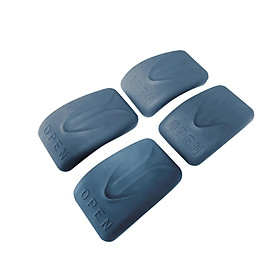 4Pcs Auto Door Handle Protective Covers Inner Door Handle Silicone Protective Sleeves Automotive Interior Accessories for Yuan Plus