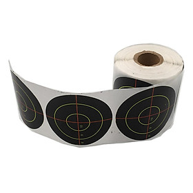 250pcs Shooting Targets Reactive Adhesive Paper Targets