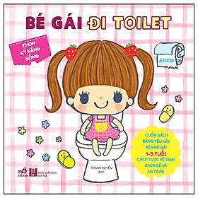 [Download Sách] Ehon Kỹ Năng Sống - Bé Gái Đi Toilet